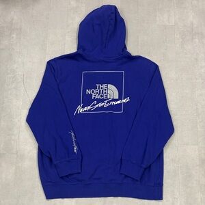 The North Face Cotton Blue Hoodie